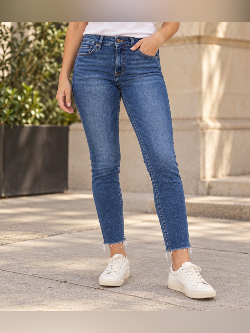 Abercrombie & Fitch Super Skinny Ankle Jeans | Mid Rise 29/8S